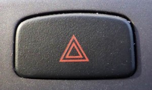 red triangle car logo