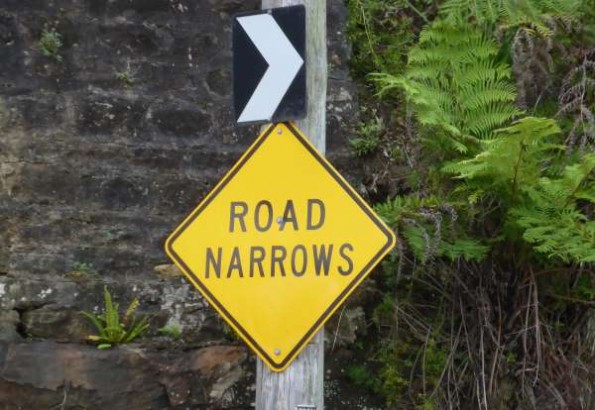 Road signs in NSW