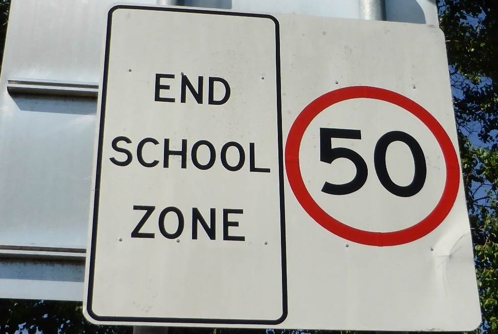 What Does End School Zone Mean